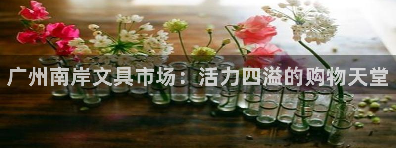 卧龙娱乐app下载：广州南岸文具市场：活