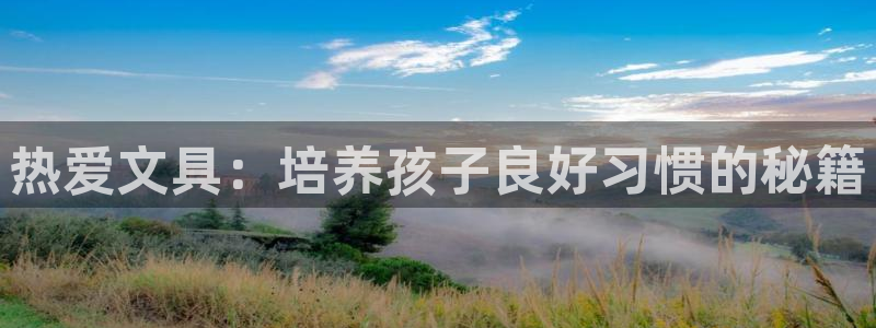 卧龙娱乐总代理电话：热爱文具：培养孩子良