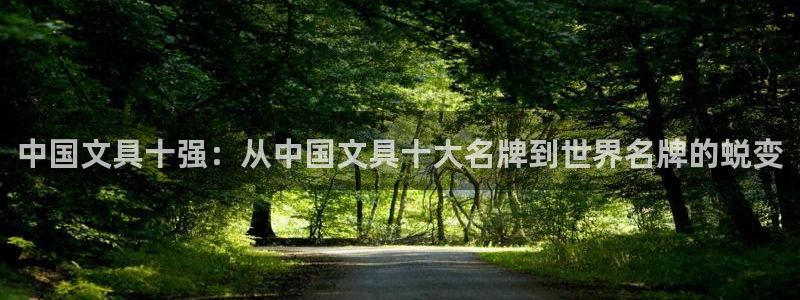 卧龙娱乐拆卡：中国文具十强：从中国文具十