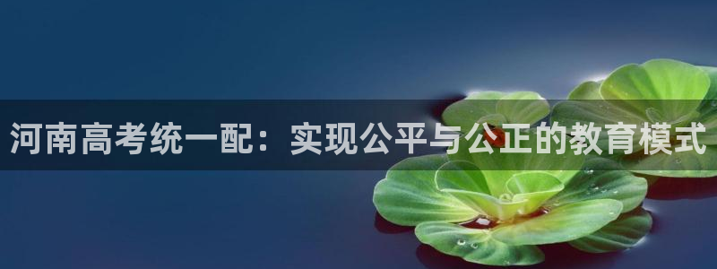 卧龙娱乐是不是骗子：河南高考统一配：实现
