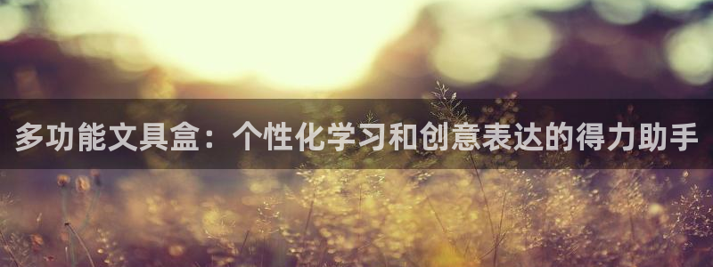 卧龙娱乐注册地址是哪里：多功能文具盒：个